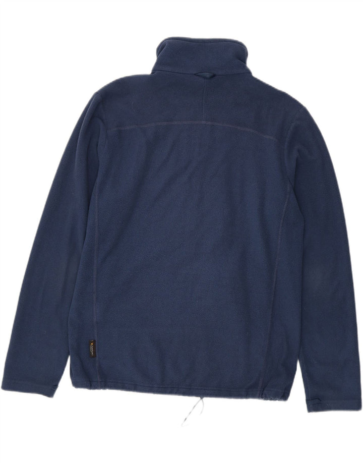 Jack Wolfskin Herre Liner Fleecejakke UK 42 Large Navy Blue Polyester