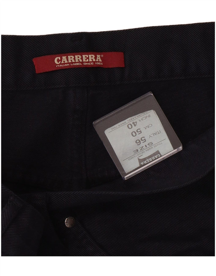 Carrera Straight Jeans til mænd W40 L31 Marineblå Bomuld