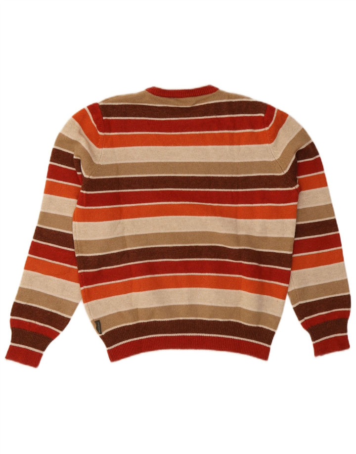 Henry Cottons Herre Crew Neck Jumper Sweater Medium Flerfarvet Stribet