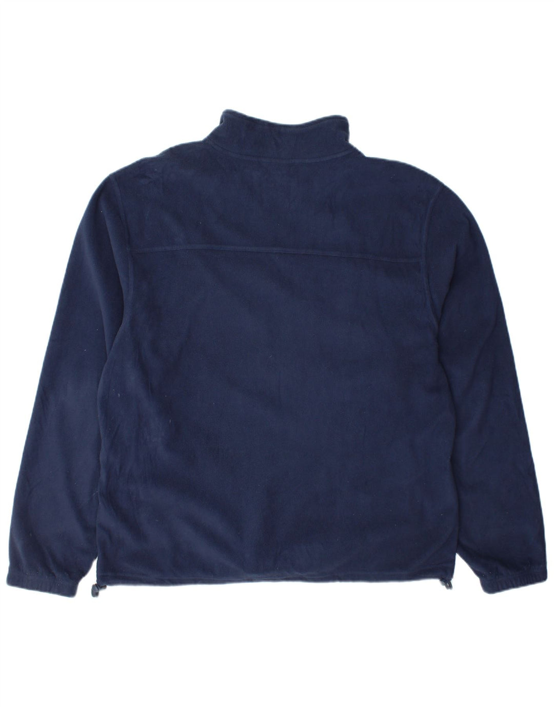 Ellesse Herre Fleecejakke UK 40 Large Navy Blue Polyester