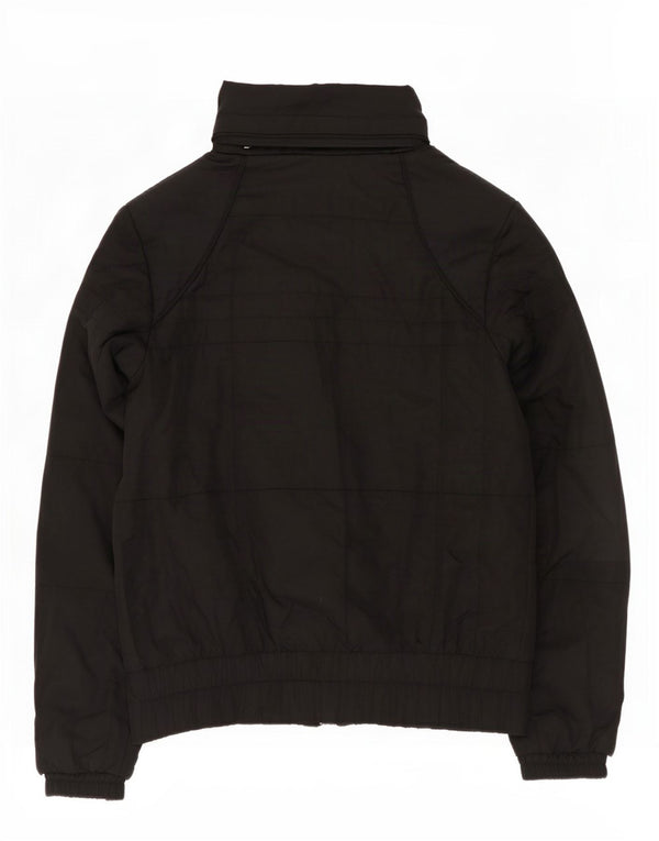 Nike polstret hættejakke til kvinder UK 10/12 Medium Sort Polyester