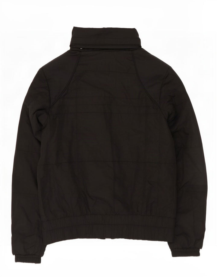 Nike polstret hættejakke til kvinder UK 10/12 Medium Sort Polyester