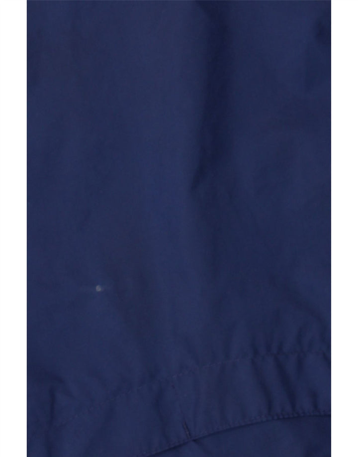 ADIDAS Mens Hooded Tracksuit Top Jacket UK 40/42 Medium Navy Blue Vintage Adidas and Second-Hand Adidas from Messina Hembry 