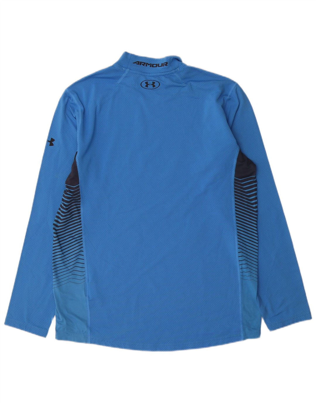 Under Armour Herre Top Langærmet Stor Blå Polyester
