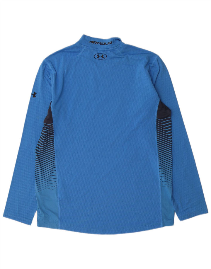 Under Armour Herre Top Langærmet Stor Blå Polyester