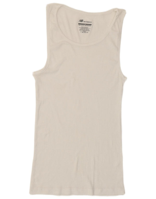 New Balance Damevest Top UK 18 XL Hvid Bomuld