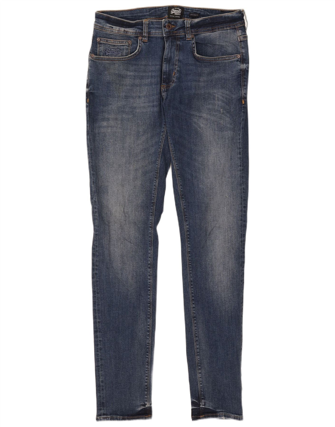 Superdry Skinny Jeans til kvinder W32 L32 blå bomuld