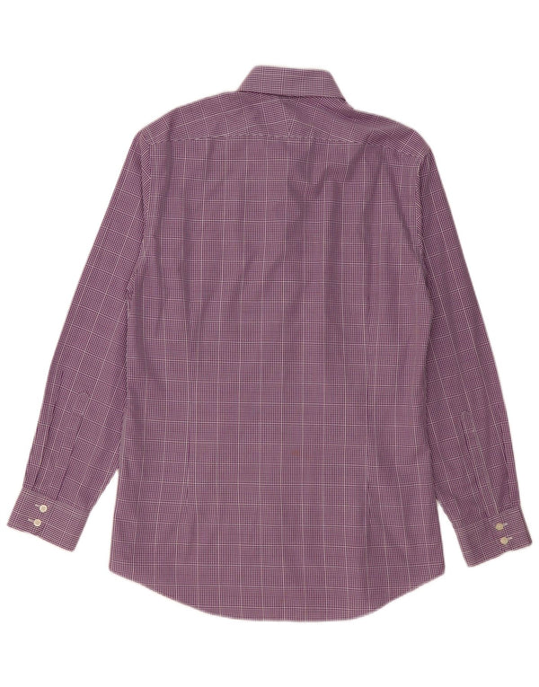 Charles Tyrwhitt Herre Extra Slim Fit Skjorte Str. 41 16 Large Purple Gingham