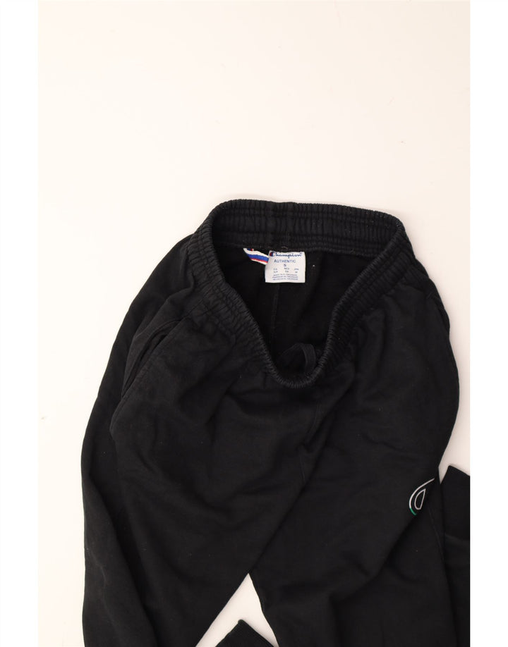 CHAMPION Womens Tracksuit Trousers Joggers UK 8 Small Black Vintage Champion and Second-Hand Champion from Messina Hembry 