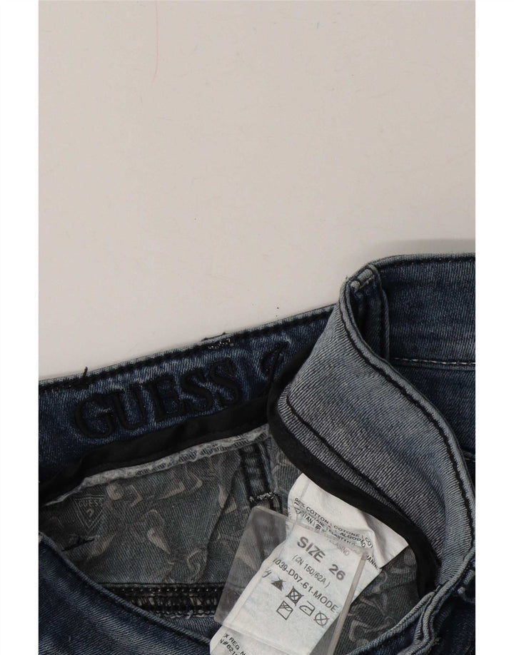 Guess Slim Jeans til kvinder W26 L34 blå bomuld