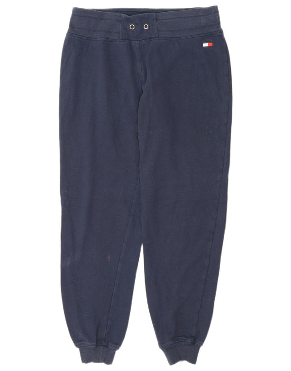 Tommy Hilfiger Dame træningsdragt Bukser Joggers UK 10 Small Navy Blue