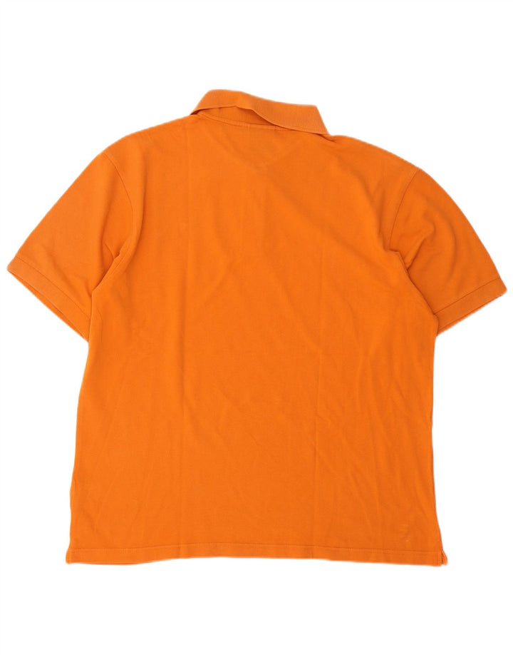 Diadora herre poloskjorte stor orange bomuld