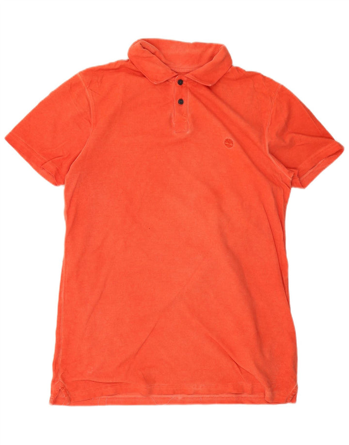 Timberland Poloskjorte til mænd Medium Orange Bomuld