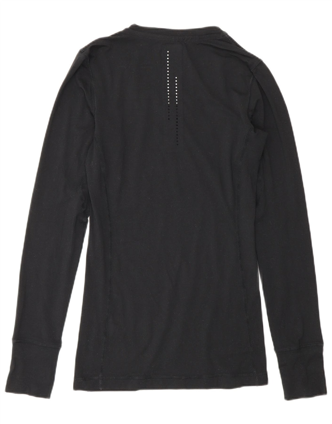 Nike Herre Dri Fit Grafisk Top Langærmet XS Sort Polyester