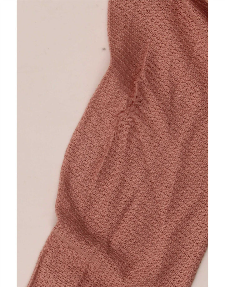 Zara Herre Crew Neck trøje Sweater Large Pink