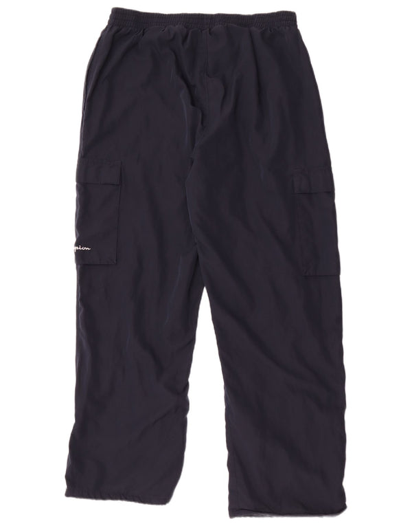 Champion Herre Cargo Windbreaker Bukser Large Navy Blue