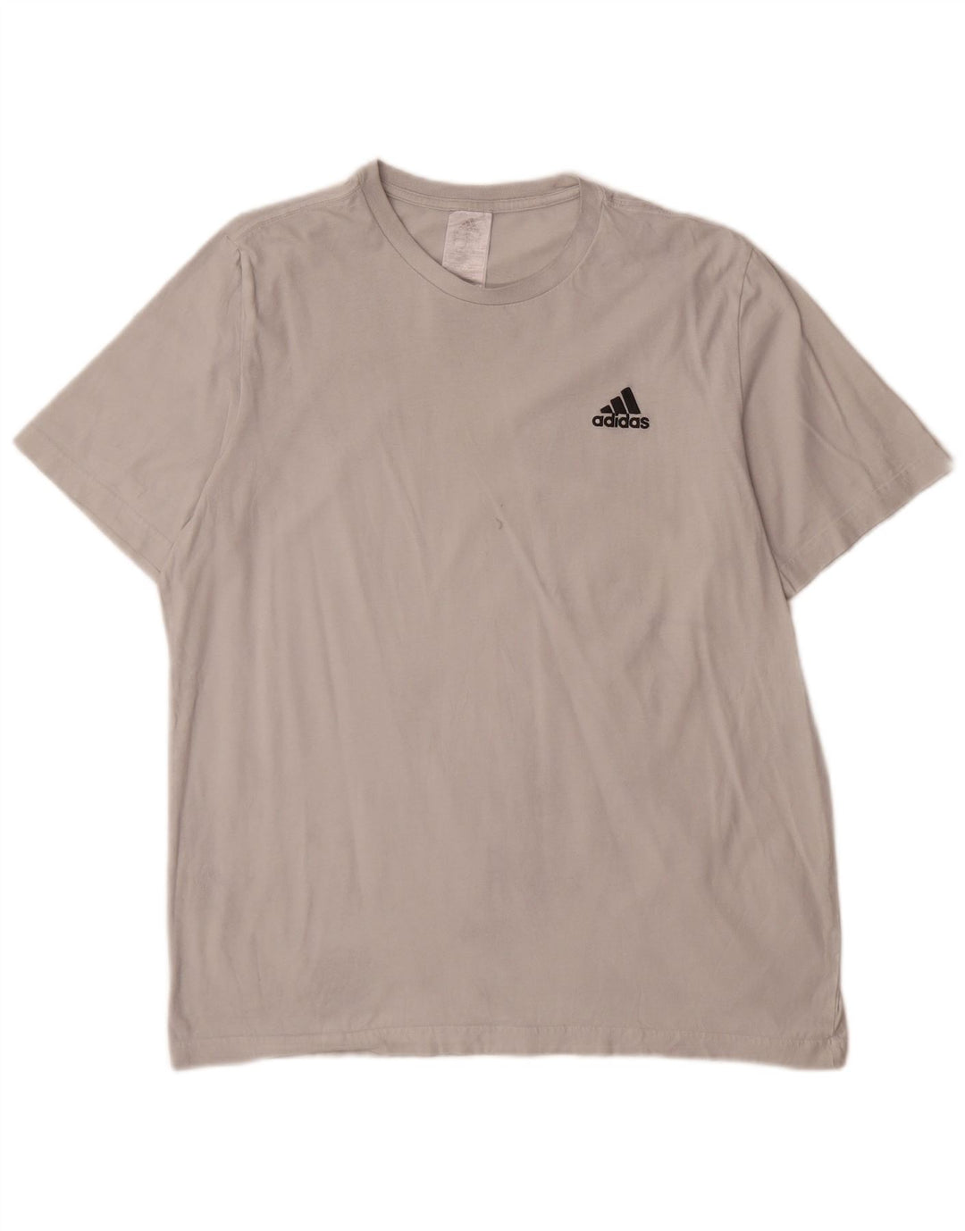 Adidas Herre T-Shirt Top Stor Hvid Bomuld