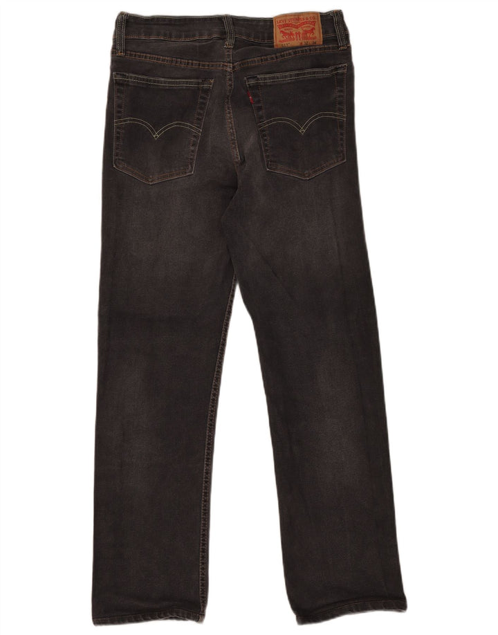 Levi's Herre Slim Straight Jeans W32 L28 Grå Bomuld