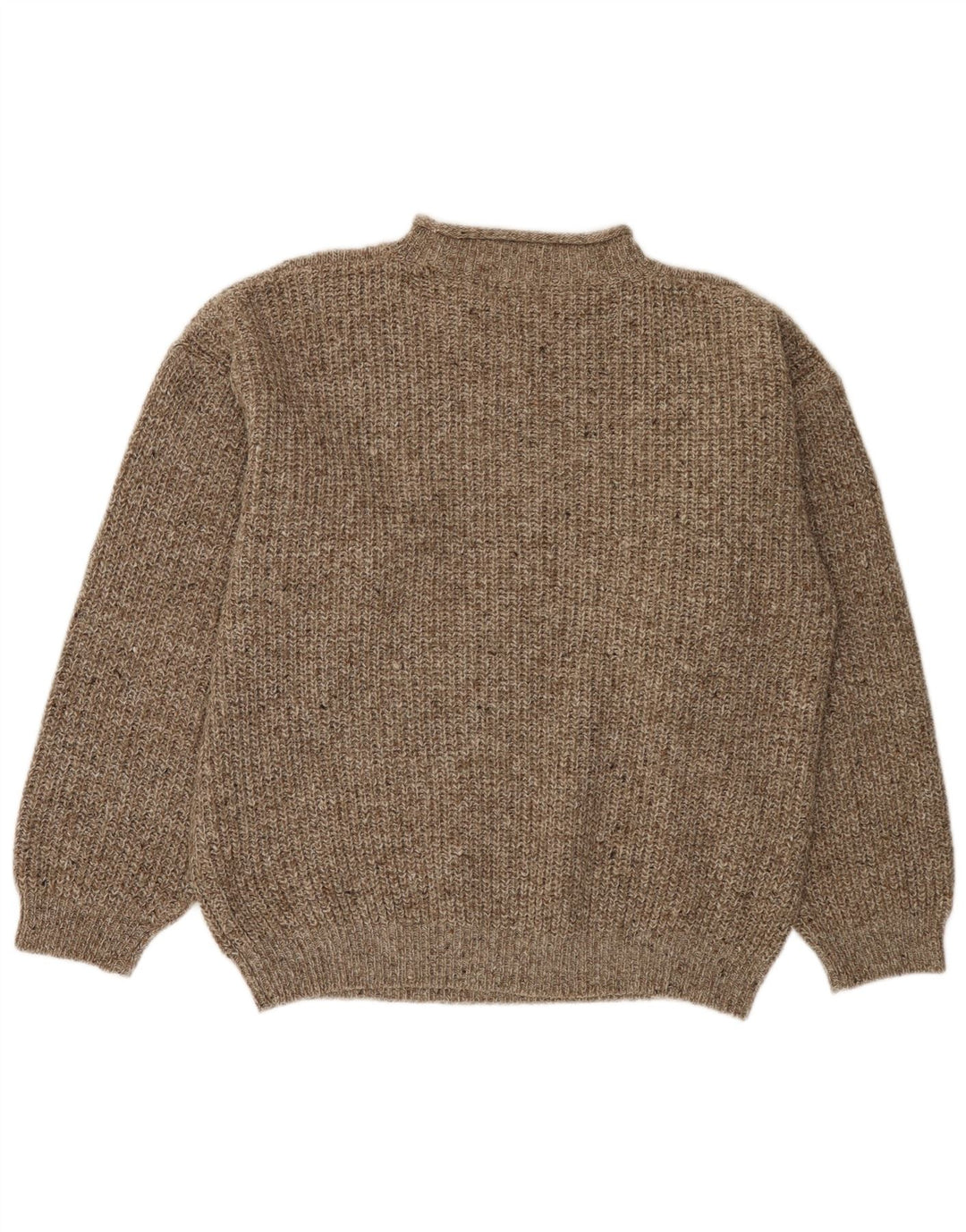 BERTO LUCCI Herre sweater med rund hals XL Gråstribet