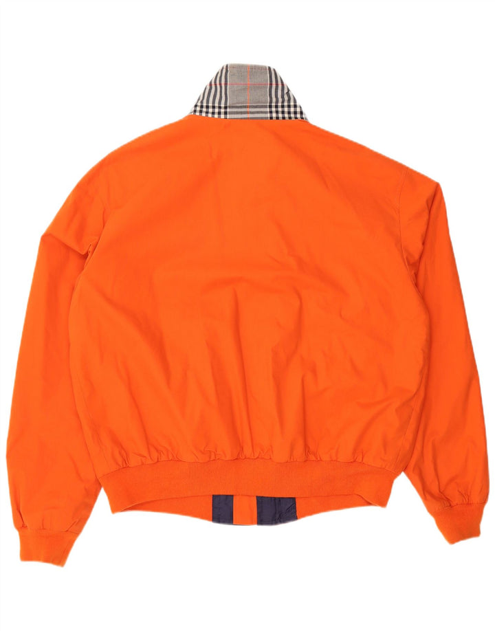MACKINTOSH Bomberjakke til mænd UK 44 2XL Orange ternet bomuld