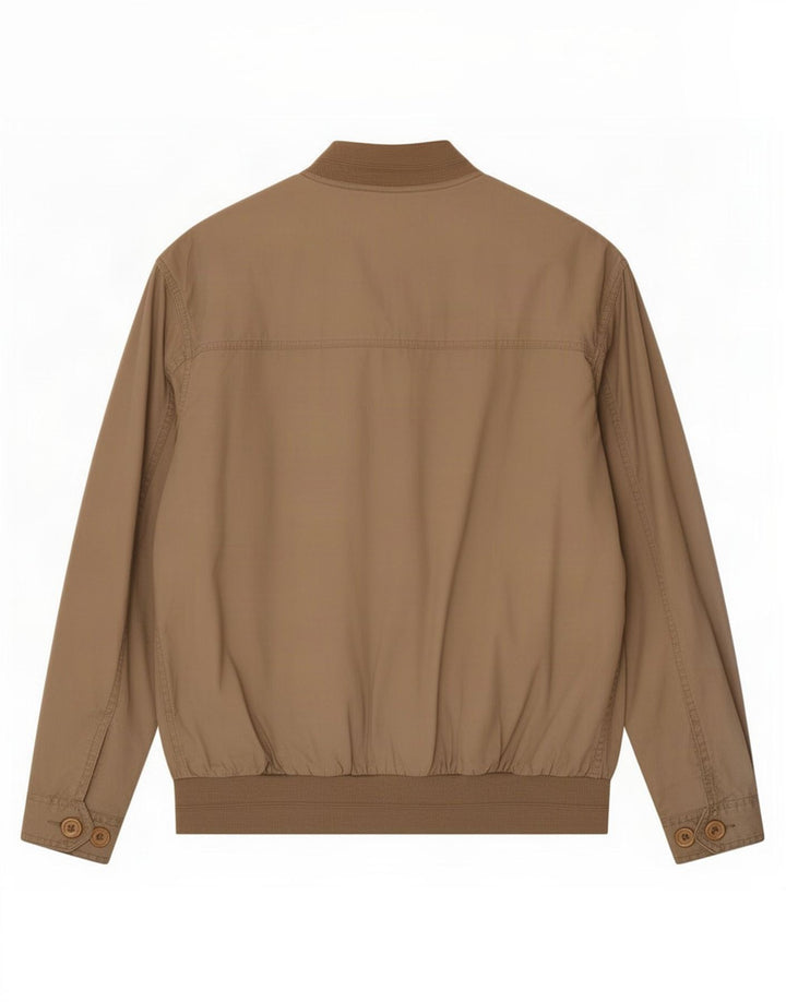 Vintage Bomberjakke til mænd IT 52 XL Beige Bomuld