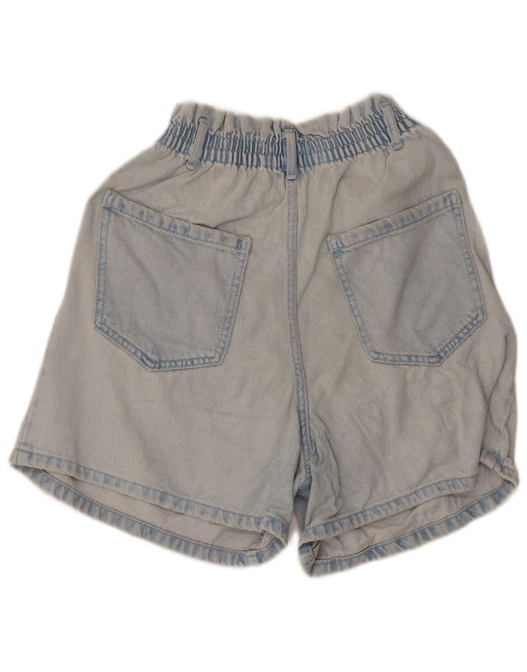 Zara Dame Denim Shorts EU 38 Small W28 Blue Cotton