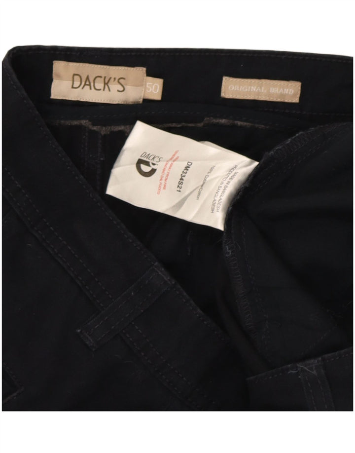 Dacks Herre Bermuda Shorts IT 50 Large W34 Navy Blue Bomuld