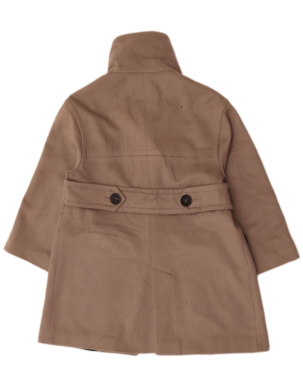 Zara Womens Overcoat UK 14 Medium Grey Wool