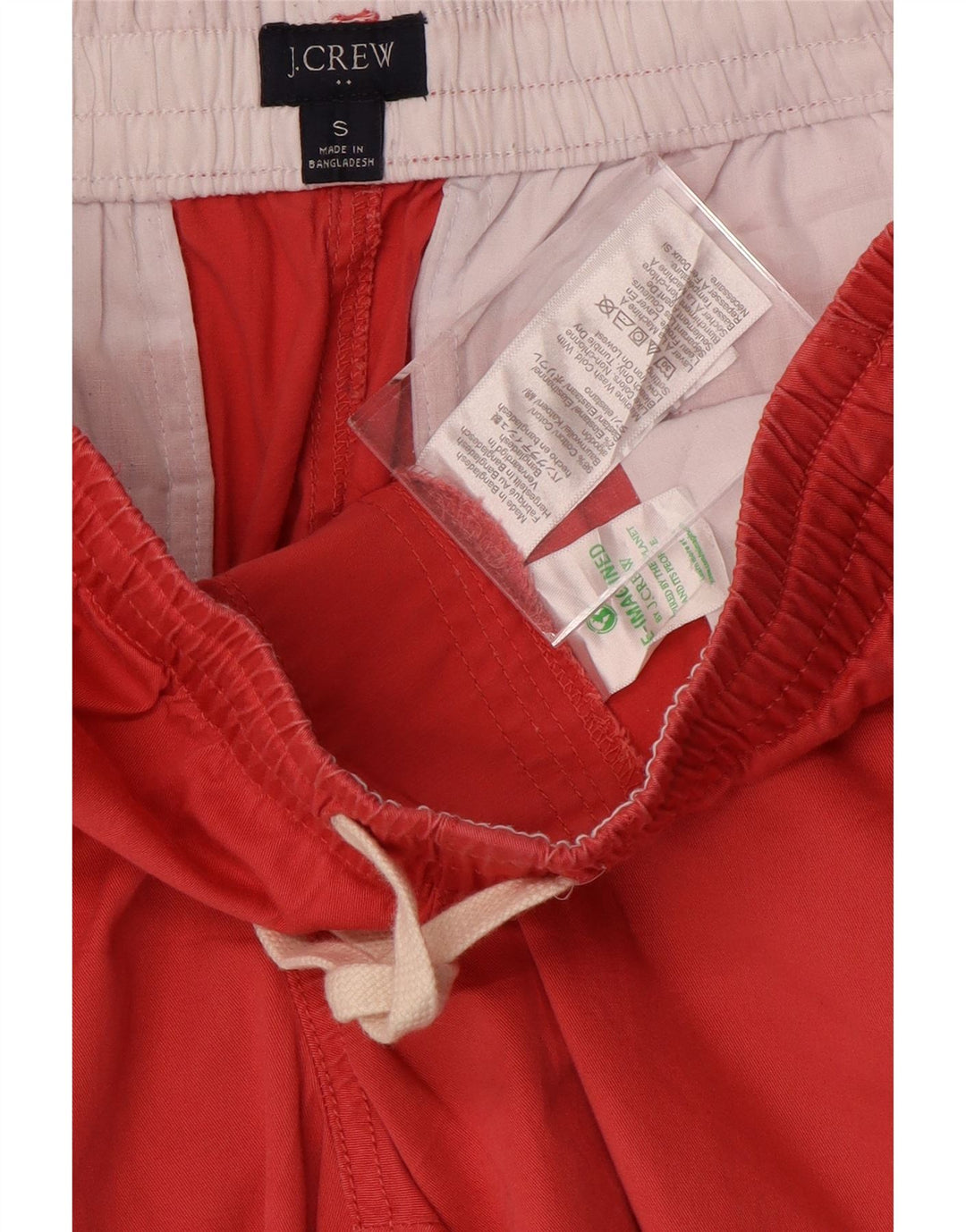 J. Crew Sportsshorts til kvinder UK 10 Små røde bomuld