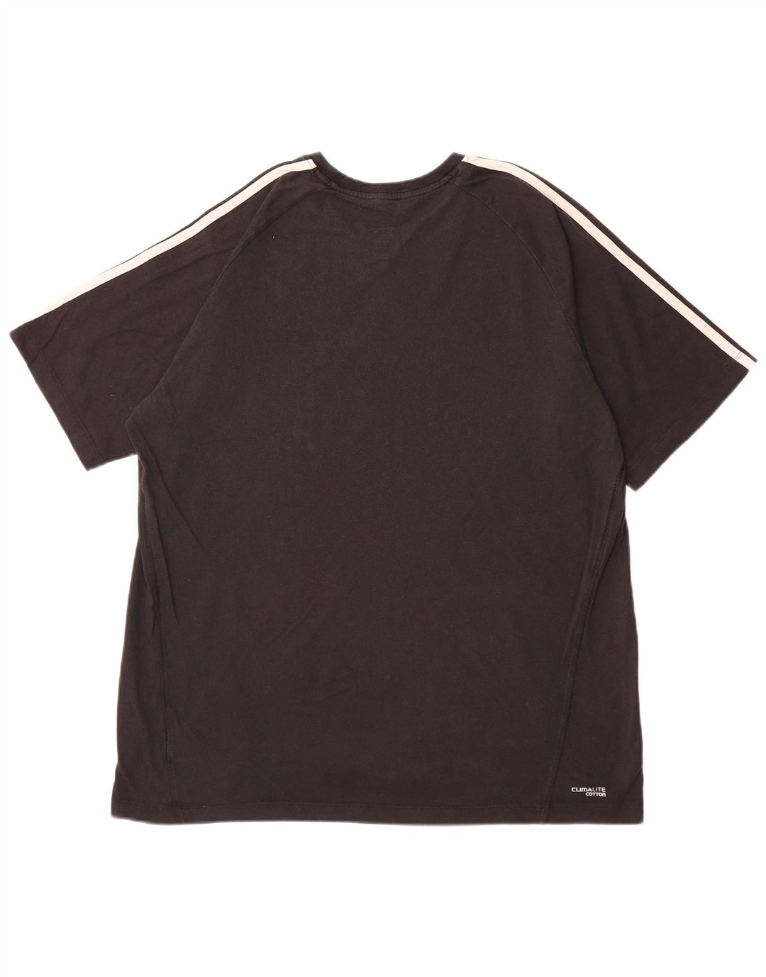 ADIDAS Mens Climalite T-Shirt Top XL Black Cotton