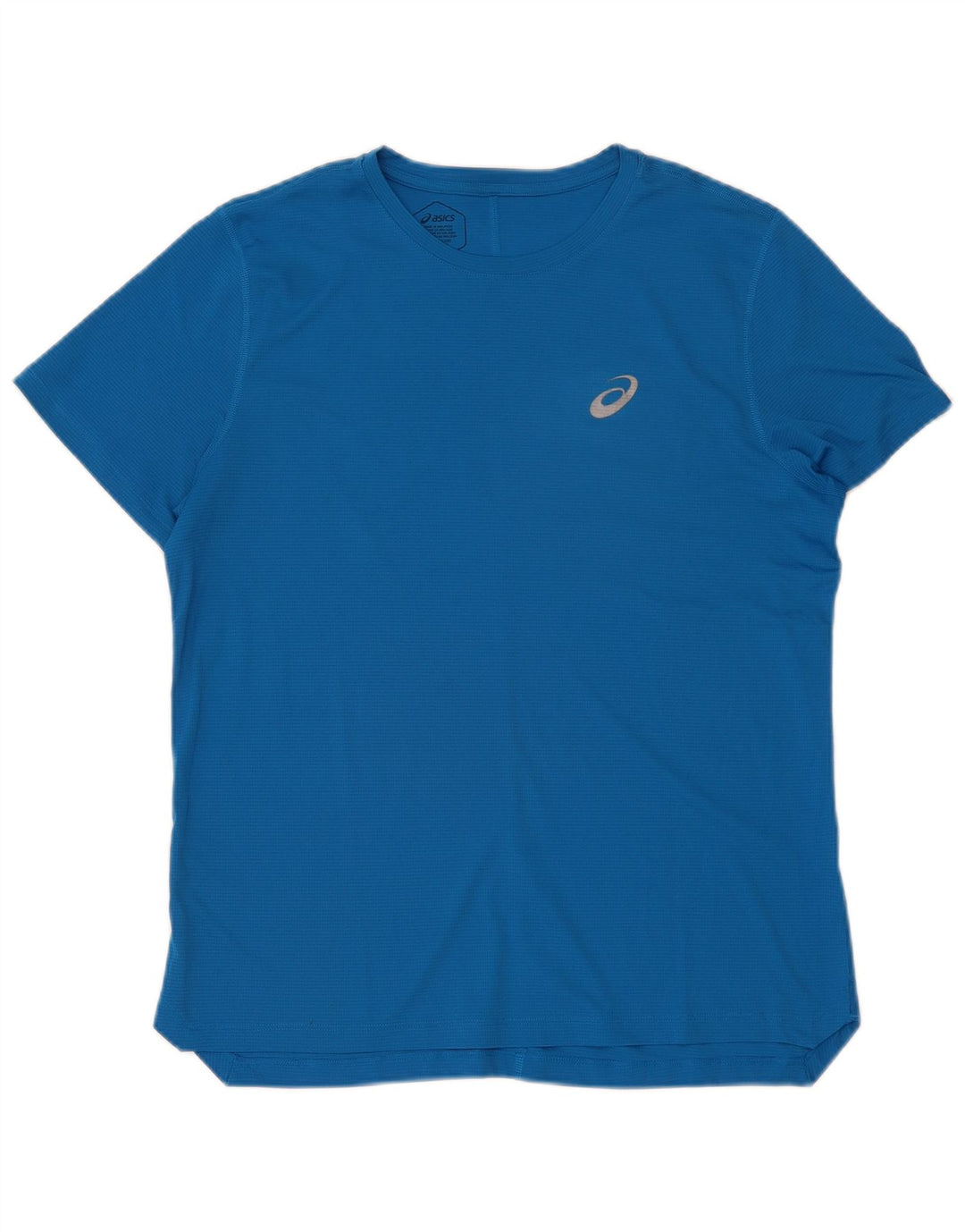Asics Herre T-Shirt Top Medium Blå Polyester