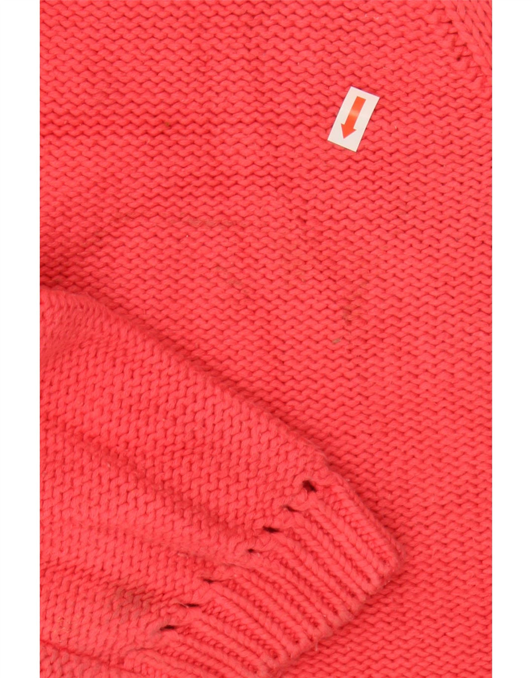 EDDIE BAUER Womens Oversized Boat Neck Jumper Sweater UK 10 Small Pink Vintage Eddie Bauer and Second-Hand Eddie Bauer from Messina Hembry 