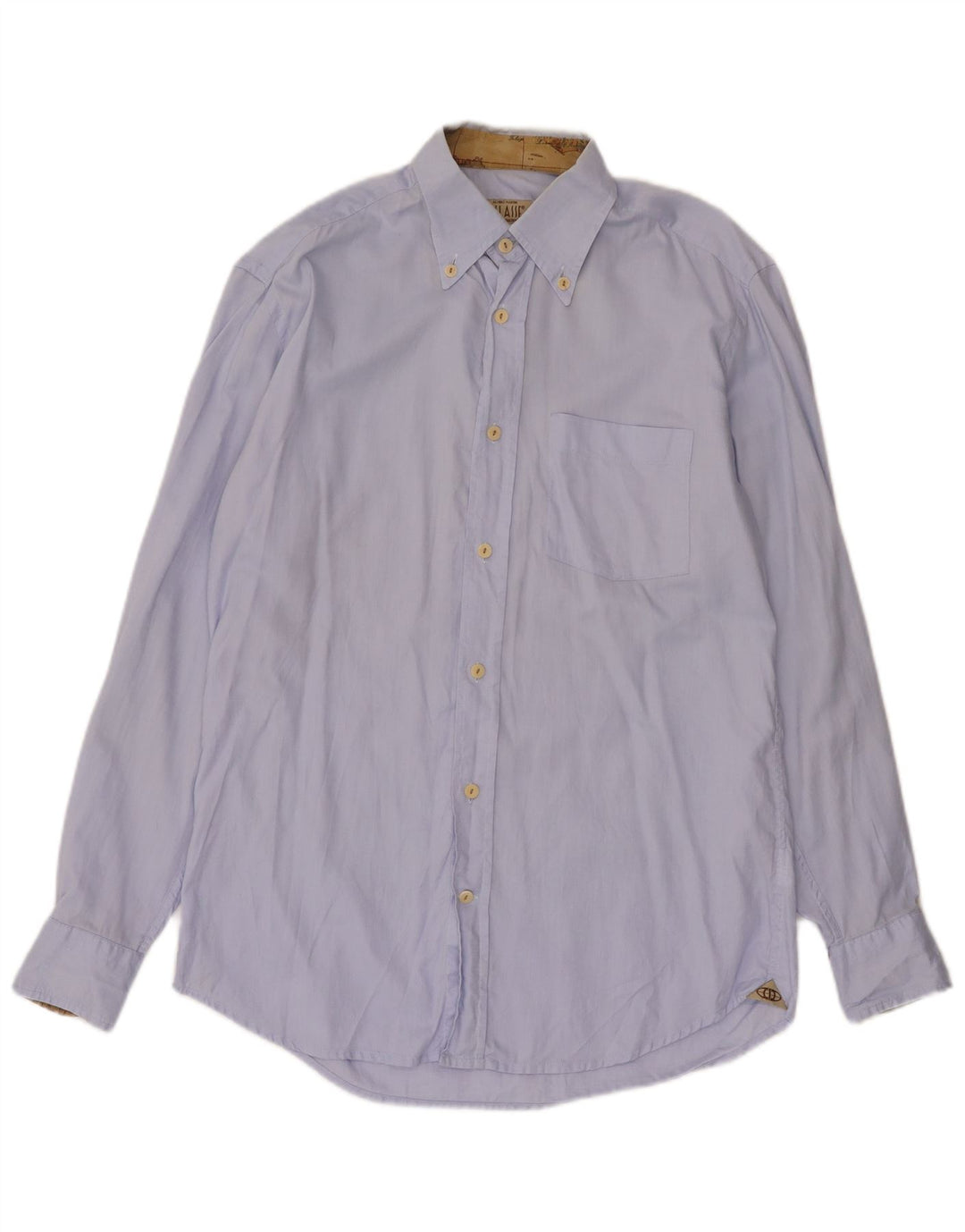ALVIERO MARTINI Herreskjorte str. 39 15 1/2 Medium Blue Bomuld