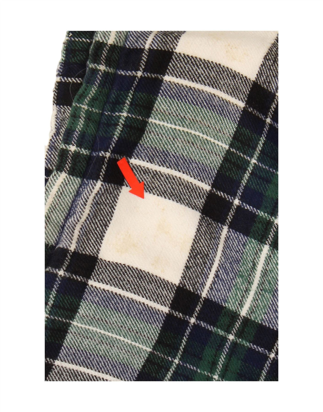 ACTIVE Mens Flannel Shirt Large Green Check Vintage Active and Second-Hand Active from Messina Hembry 