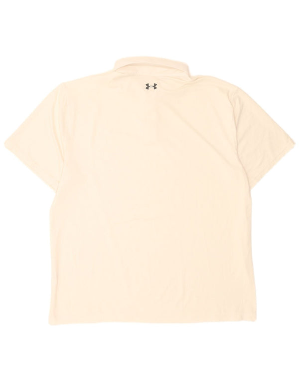 Under Armour Herre Polo Shirt 2XL Hvid