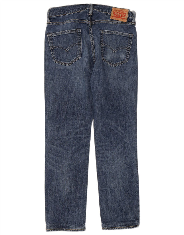 Levi's Dame 511 Slim Jeans W30 L28 Blå Bomuld