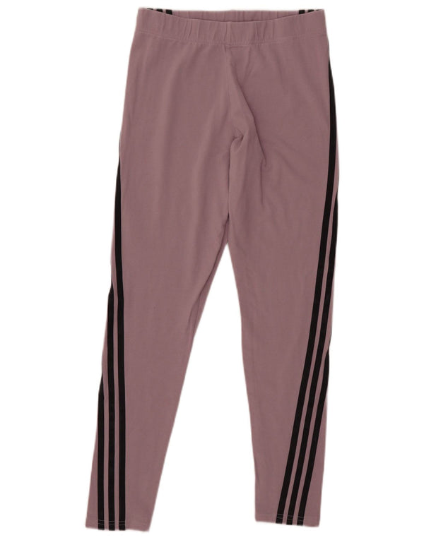 ADIDAS Tight Fit træningsdragtsbukser til kvinder UK 12/14 Medium Pink