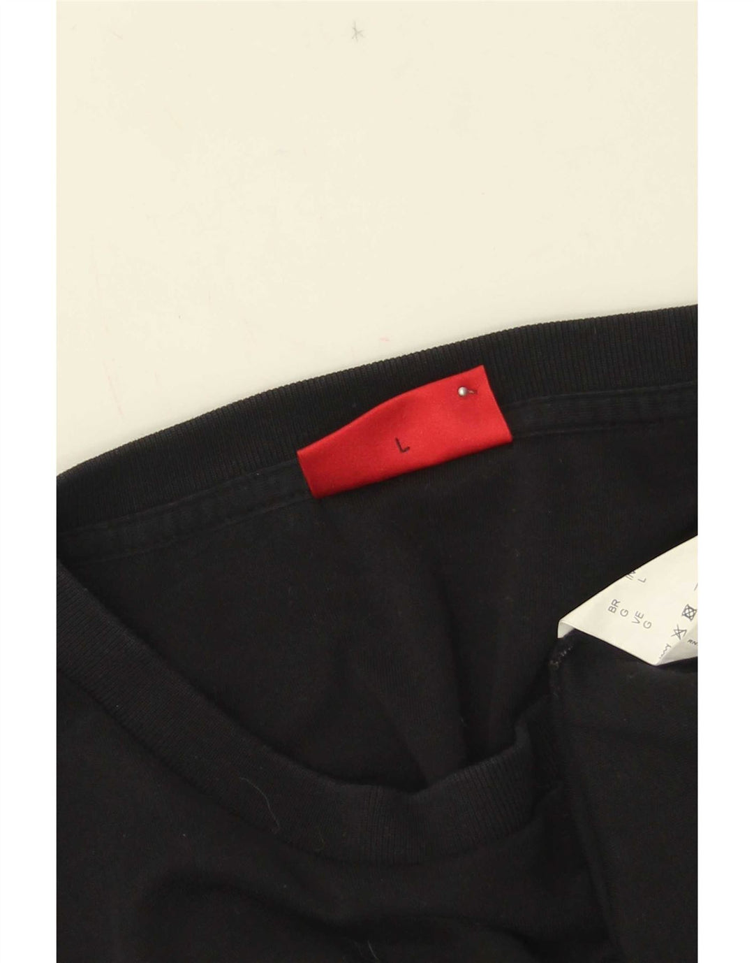 Hugo Boss Herre Grafisk Sweatshirt Jumper Stor Sort Bomuld
