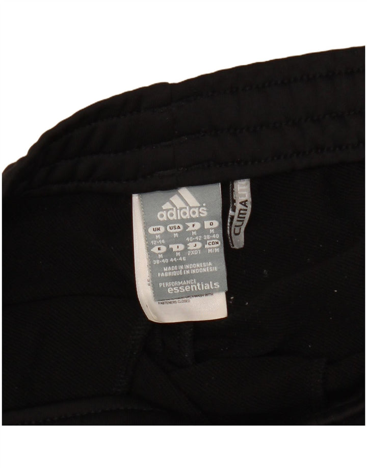 Adidas Træningsdragtsbukser til kvinder UK 12/14 Medium Sort Polyester