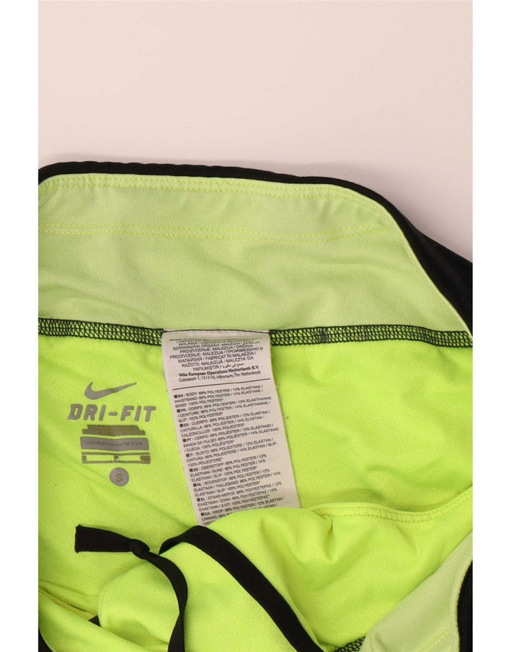 Nike Sportsshorts til kvinder UK 10 Små Grå Geometrisk Polyester