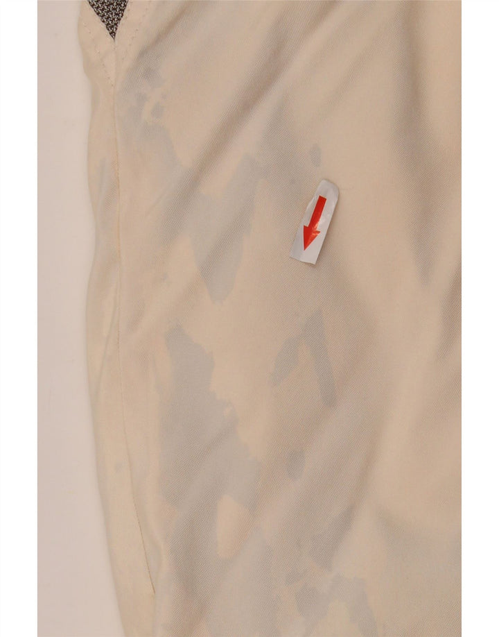 Sporting Herre Hætte Loose Fit Skijakke IT 46 Small White Colourblock