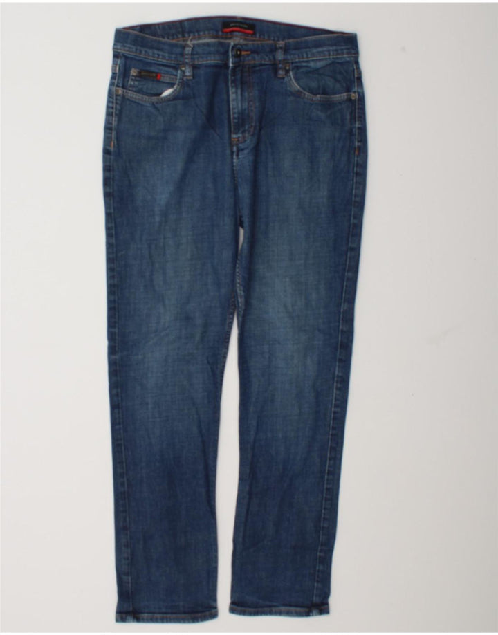 Pierre Cardin Herre Slim Jeans W36 L32 Blå Bomuld
