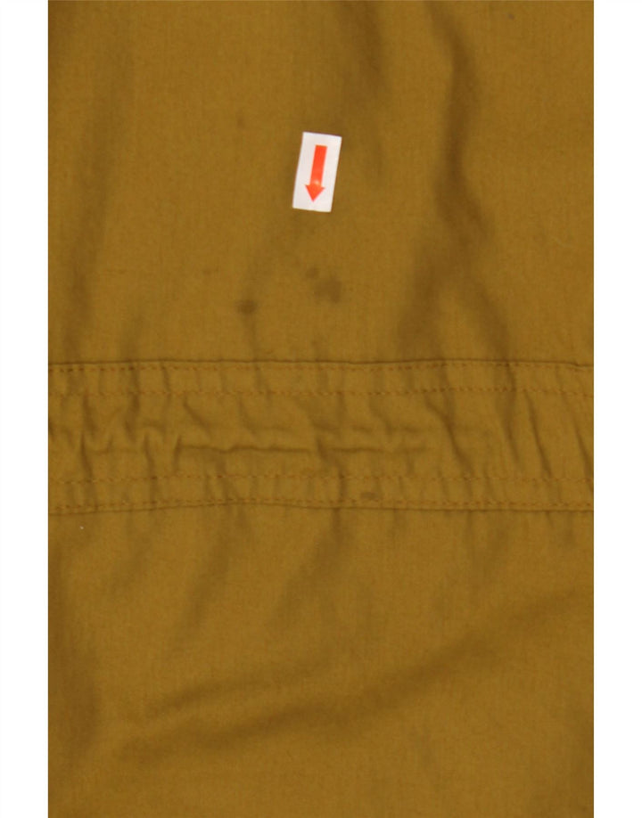 MARK ADAM Mens Windbreaker Jacket IT 52/54 Large Khaki Polyester