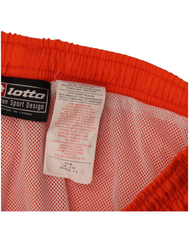 Lotto Badeshorts til mænd UK 38/40 Medium Orange Polyamid