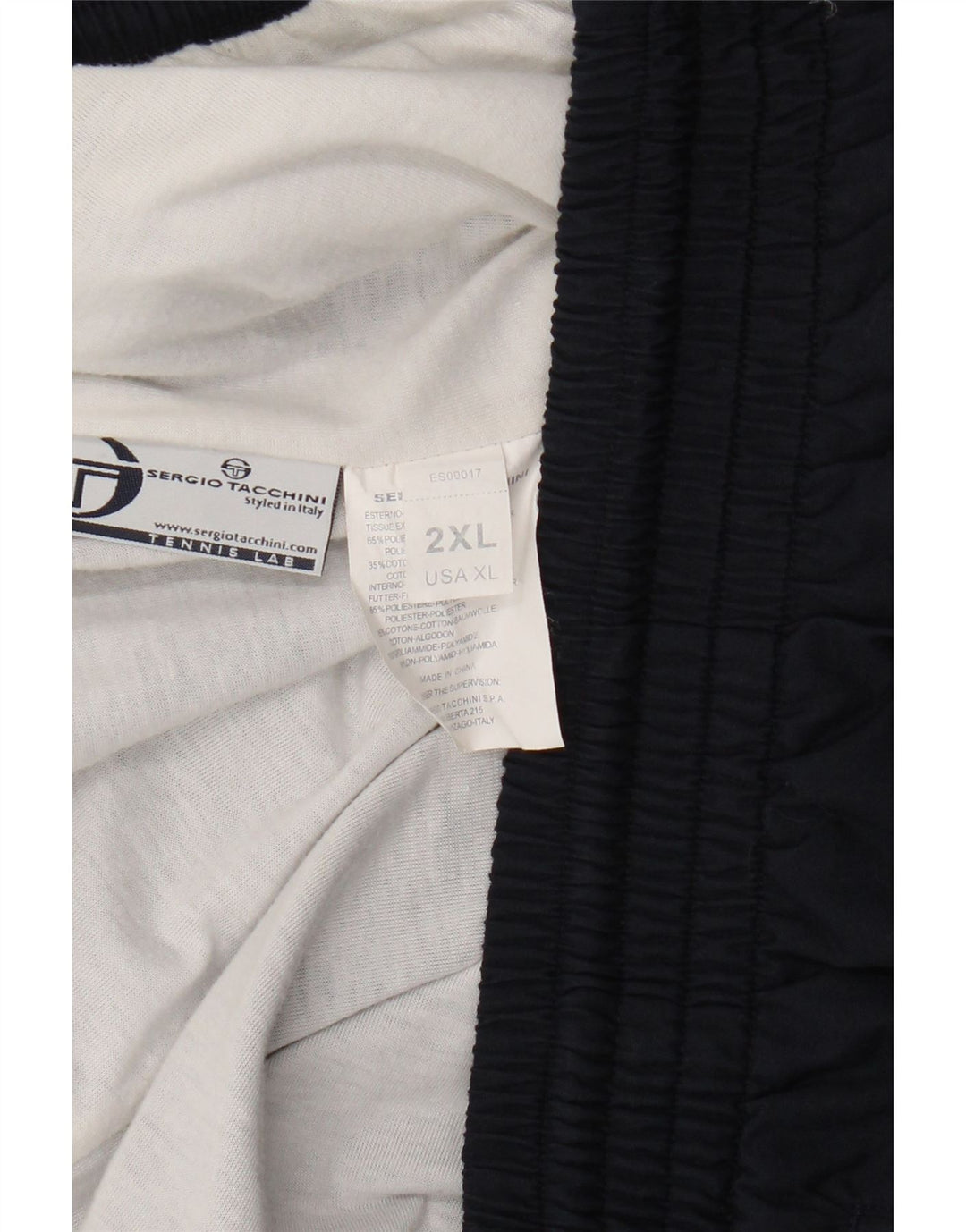 Sergio Tacchini Herre træningsdragt Bukser Joggers 2XL Navy Blue Polyester