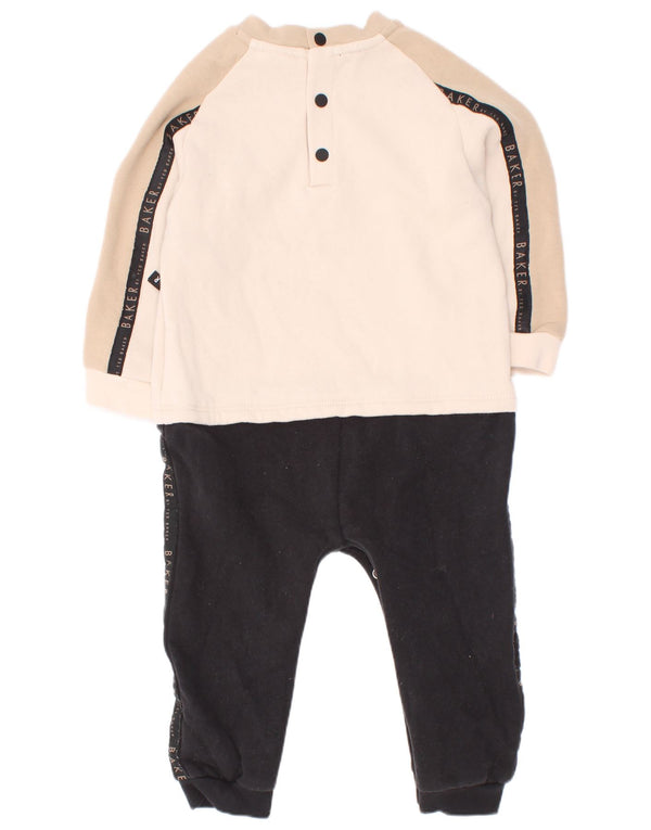 Ted Baker Baby Boys Grafisk Jumpsuit 12-18 måneder Flerfarvet Colourblock