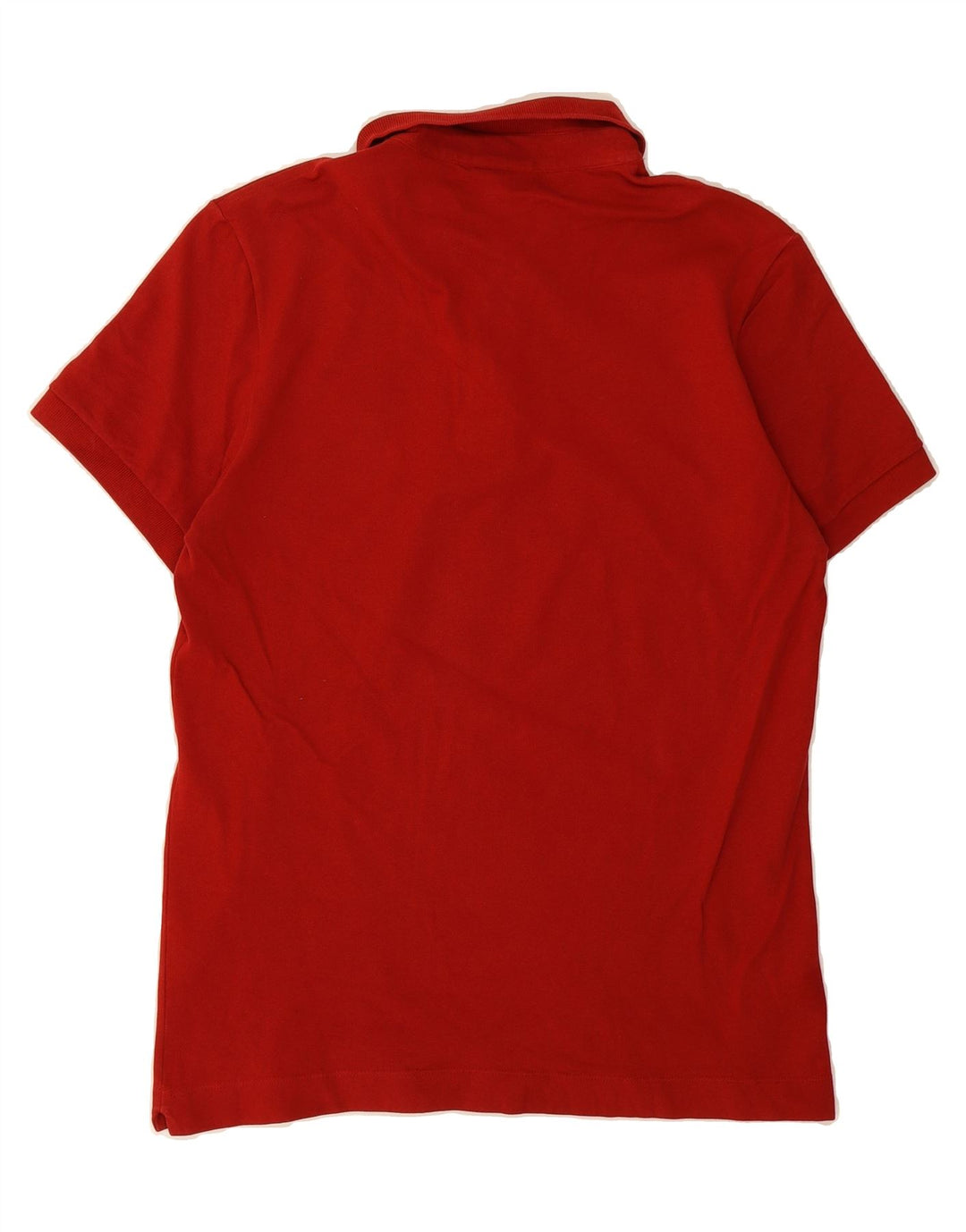 LACOSTE Mens Regular Fit Polo Shirt Size 3 Small Red Cotton Vintage Lacoste and Second-Hand Lacoste from Messina Hembry 