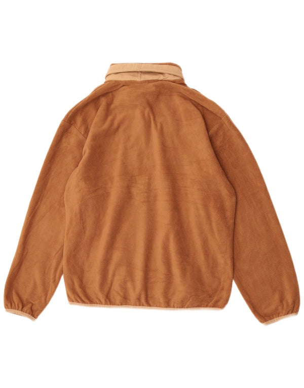 Columbia Herre lynlås hals Fleece Jumper Medium Brun Colourblock Polyester