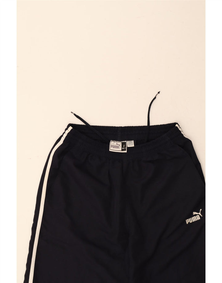 PUMA Mens Bermuda Sport Shorts Small Navy Blue Vintage Puma and Second-Hand Puma from Messina Hembry 