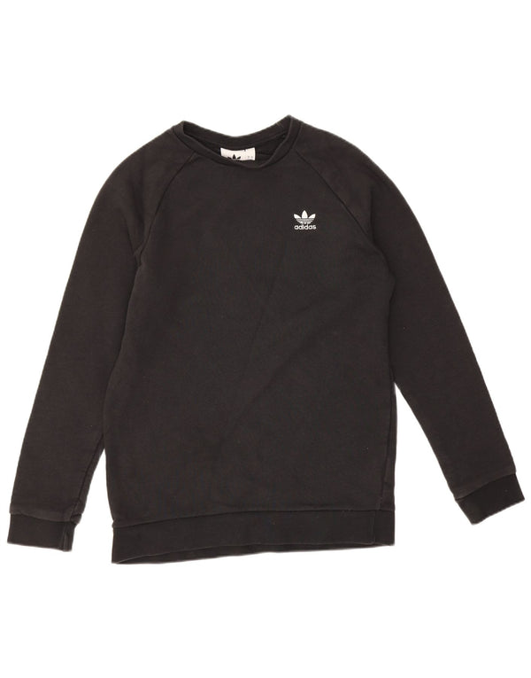 Adidas Sweatshirt til mænd, lille sort bomuld